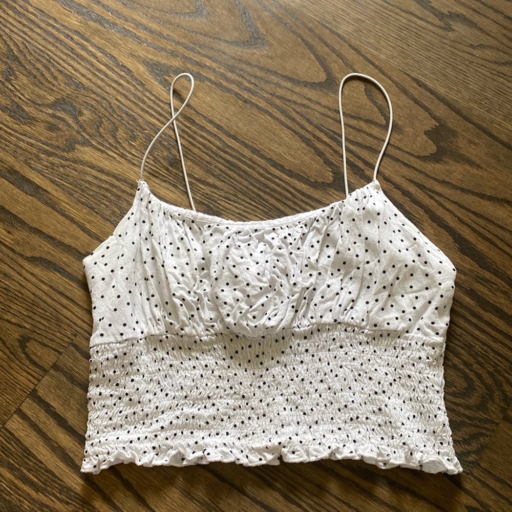La Hearts Polka Dot Tank Top